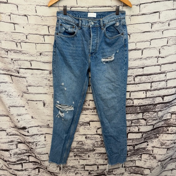 BOYISH The Billy Farcountry High Rise Skinny Jeans SZ 28 - Picture 2 of 7